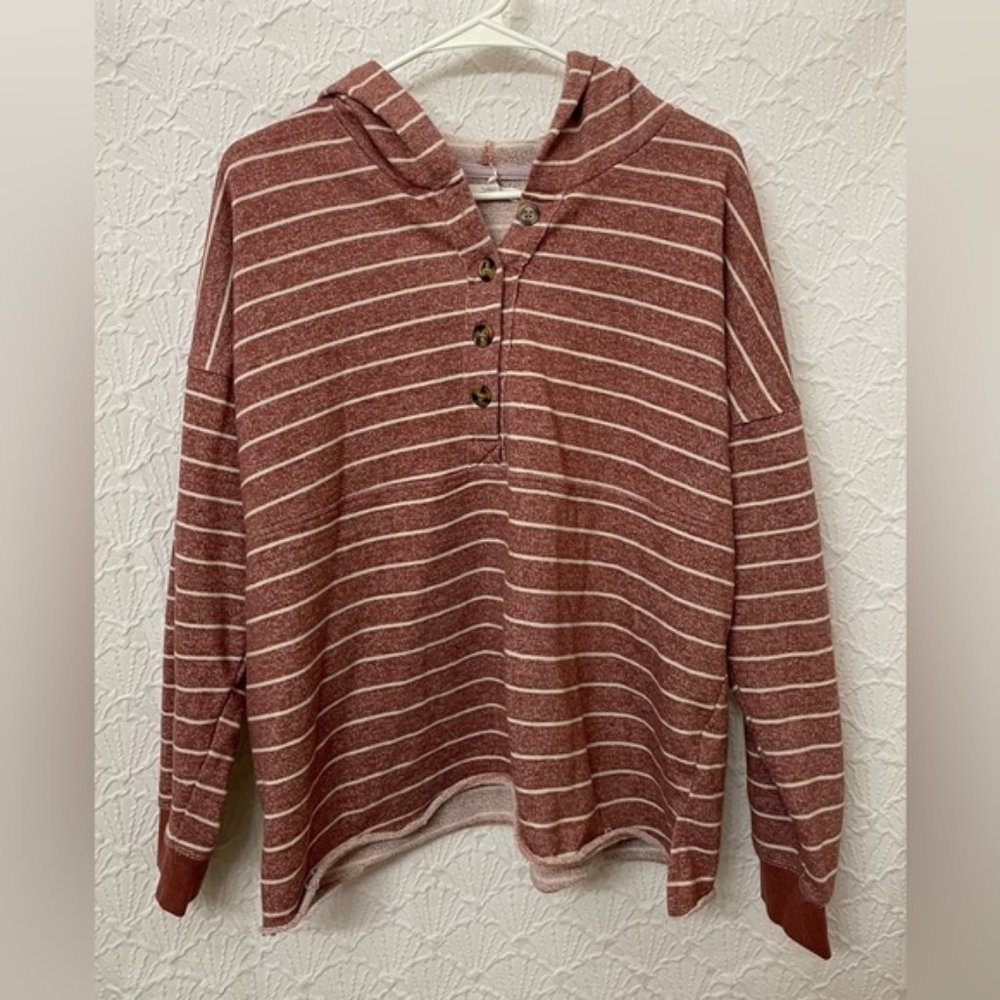 MAURICES striped long sleeve shirt size xl